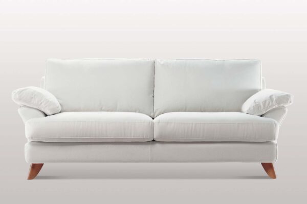 Dettaglio divano moderno modello Paul, disponibile da Tappezzeria Gatti