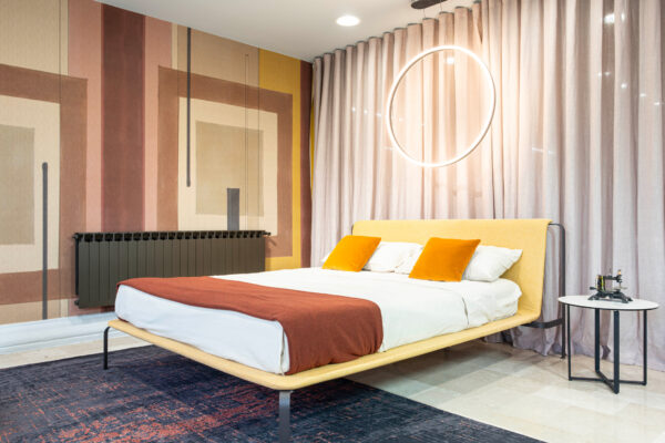 Letto moderno Dora, disponibile da Tappezzeria Gatti